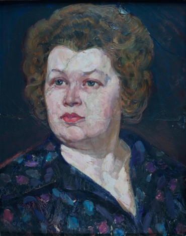 Портрет жены, 1984 (к., м., р. 54х42) 