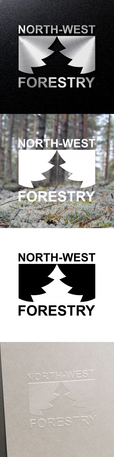 Логотип Северо-Западные лесопромышленники. (Cоздан в рамках конкурса Godesigner), 2017 